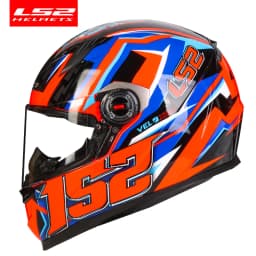 LS2 FF358 Full Face Motorcycle Helmet High Quality LS2 Brazil Flag Capacete Casque Moto Helm ECE Approved No Pump