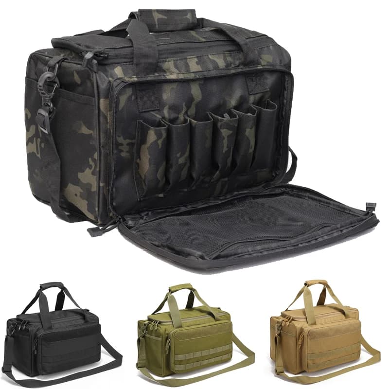 Oxford 900D Waterproof Outdoor Storage Shoulder Bag Tactical Bag Molle System Pistol Gun Bag Multifunctional Accessories Bag