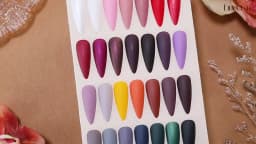 LILYCUTE 7ml 28 Colors Matte Nail Polish Pink Coffee Brown Air Dry No Need Cure Nail Art DIY At Home Manicure Design