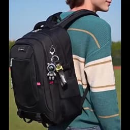 Astronaut pendant Orthopedic Men Laptops Backpack Teenages Camouflage Schoolbag Primary Waterproof Backpacks student School Bags