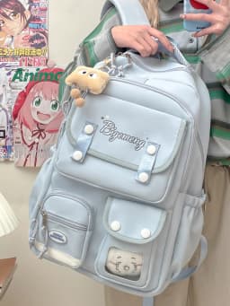 2026 cute student Backpack schoolbag For High School And Primary School Student Campus Versatile Backpack with doll