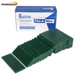 PHYHOO Jewelry Carving Wax Block, Dark Green, Hard, 1 Pound, Sliced Casting Wax
