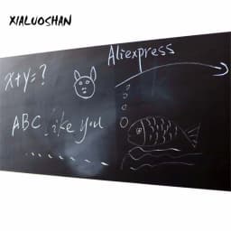 Blackboard Sticker Removable Vinyl Draw 45x100cm Erasable Board School Learning Office Graffiti Notice Self-adhesive Wall Sticke