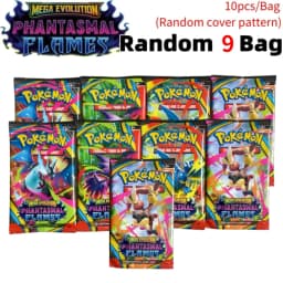pokémon TCG Booster Box Mega Evolution CHAOS RISINC Ascended Heroes English Version Rare Trading Cards for Collection Gift