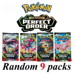 pokémon TCG Booster Box Mega Evolution CHAOS RISINC Ascended Heroes English Version Rare Trading Cards for Collection Gift