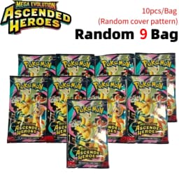 pokémon TCG Booster Box Mega Evolution CHAOS RISINC Ascended Heroes English Version Rare Trading Cards for Collection Gift