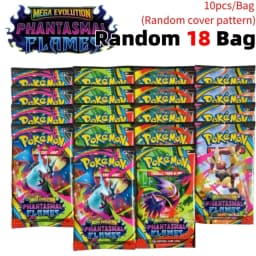pokémon TCG Booster Box Mega Evolution CHAOS RISINC Ascended Heroes English Version Rare Trading Cards for Collection Gift