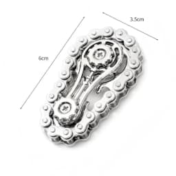 Metal Fidget Spinner Fingertip Gyro Fidget Spinner Antistress Anxiety Metal Bike Chains Spinner Fidget Toys For Adult Kids