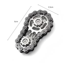 Metal Fidget Spinner Fingertip Gyro Fidget Spinner Antistress Anxiety Metal Bike Chains Spinner Fidget Toys For Adult Kids