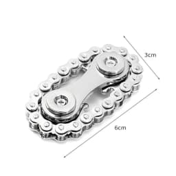 Metal Fidget Spinner Fingertip Gyro Fidget Spinner Antistress Anxiety Metal Bike Chains Spinner Fidget Toys For Adult Kids