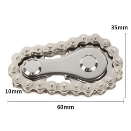 Metal Fidget Spinner Fingertip Gyro Fidget Spinner Antistress Anxiety Metal Bike Chains Spinner Fidget Toys For Adult Kids