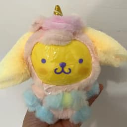 2026 New Sanrio Dream Unicorn Series Vinyl Plush Blind Box Cute Cartoon Hello Kitty Kuromi Pendants Girl Bag Ornament Toy Gifts