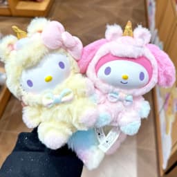 2026 New Sanrio Dream Unicorn Series Vinyl Plush Blind Box Cute Cartoon Hello Kitty Kuromi Pendants Girl Bag Ornament Toy Gifts