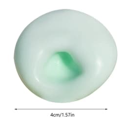4cm Mochi Ball Slow-Rebound Toy, Portable Moltable Ball Squeeze Toy, Realistic Mochi-like Textured Toy for Stress Relief