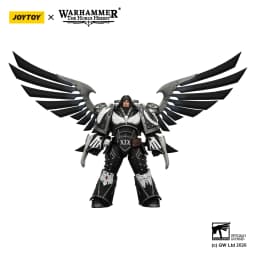JOYTOY Warhammer "The Horus Heresy" 1/18 Action Figures Raven Guard Corvus Corax, Primarch of the XIX Legion Raven Guard