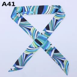 New Silk Small Women Fashion Scarf Hair Bags Handle Decoration Tie Multifunction Hand Ribbon Scarf 4*100cm M30