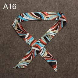 New Silk Small Women Fashion Scarf Hair Bags Handle Decoration Tie Multifunction Hand Ribbon Scarf 4*100cm M30