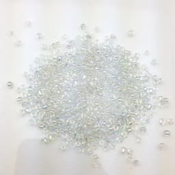 16g 1000X 2mm 12/0 AB Clear Color Round Transparent Loose Spacer Beads Cezch Glass Seed Beads Handmade Jewelry DIY Garment Beads