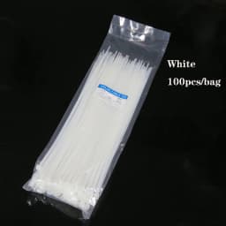 Colored Cable Ties Plastic Cable Wire Zip Ties Self-lock Cable Fasteners Electric Cable Wire Organizer PVC Nylon Cable Organizer