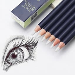 NYONI Rubber Pen Eraser Pencil Pen Tip Rubber Type 1/3/6pcs High Precision Pencil Eraser For Manga Highlight Art Supplies N2810