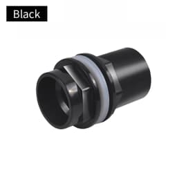 20~50mm Black/Blue/White Aquarium Connector PVC Waterproof Pipe Butt Fish Tank Straight Fitting Joint Fish Tank Tool Accessories
