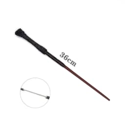 New Anime Cosplay Metal Core Magic Wand Harri Decoration Toy Accessories For Bacchetta Di Plastic Pottee Magic Stick