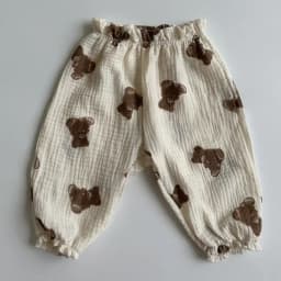 Soft Muslin Clothes Pants Pantalons Capris Organic Cotton Baby Pants Newborn Toddlers Autumn Spring Summer Winter Cute Print