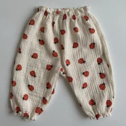 Soft Muslin Clothes Pants Pantalons Capris Organic Cotton Baby Pants Newborn Toddlers Autumn Spring Summer Winter Cute Print