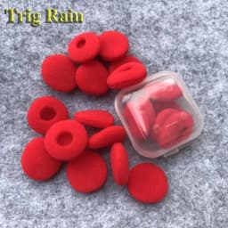 20pcs Ear Pads For Headphones Foam 18mm Sponge Bluetooth Earphones Replacement Earphone Earpads Covers MP3 MP4 Moblie Phone