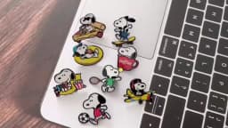 Cartoon cute Square Pants Enamel Lapel Pins Cartoon Character Collectible Badges Cute Children's Gift Jewelry for Backpacks**