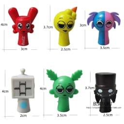 2026 Mini Sprunki Action Figure Toy Cartoon Movie Sprunki Wenda Model Doll Figurines Fans Gift