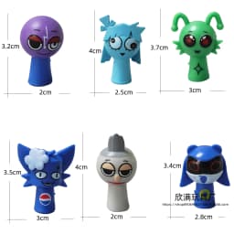 2026 Mini Sprunki Action Figure Toy Cartoon Movie Sprunki Wenda Model Doll Figurines Fans Gift