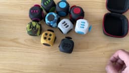 Fidget Cube Toy,EDC Fidgeting Toys Anti Stress Relief Toys,Anxiety Antistress Sensory Toy for Adults Kids Autism ADHD 6 Sides