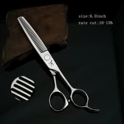Titan Barber Scissors Hairdressing Cutting Tools Thinning Shears for Hairdressers 5.5, 6.0, 6.5 Inch 440C Steel