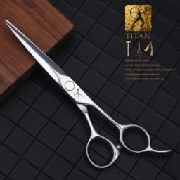 Titan Barber Scissors Hairdressing Cutting Tools Thinning Shears for Hairdressers 5.5, 6.0, 6.5 Inch 440C Steel