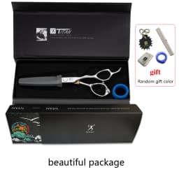 Titan Barber Scissors Hairdressing Cutting Tools Thinning Shears for Hairdressers 5.5, 6.0, 6.5 Inch 440C Steel