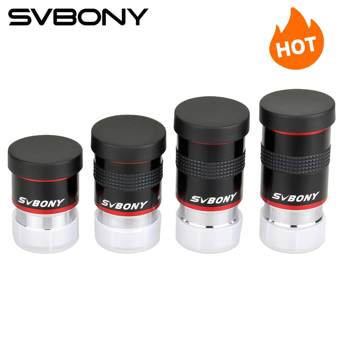 Svbony Telescope Eyepieces 1.25" 68° Eyepiece Planetary Eyepiece UWA 6mm/9mm/15mm/20mm Eyepiece for Astronomical Telescope