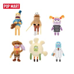 【EU EXCLD】POP MART Residents of Bikini Bottom-Whimsical Plush Part2 1PC/6PCS Blindbox Collectable Figure Cute Gift