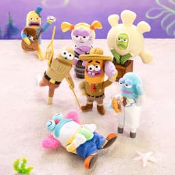 【EU EXCLD】POP MART Residents of Bikini Bottom-Whimsical Plush Part2 1PC/6PCS Blindbox Collectable Figure Cute Gift