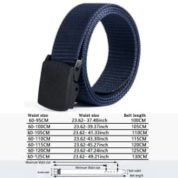Mens Nylon Webbing Belts Canvas Casual Fabric Tactical Belt High Quality Accessories Jeans  Waist Strap HB041