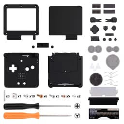 eXtremeRate IPS Ready Upgraded Custom Replacement Housing Shell for Gameboy Advance SP GBA SP for IPS & Standard LCD
