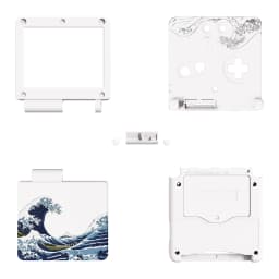 eXtremeRate IPS Ready Upgraded Custom Replacement Housing Shell for Gameboy Advance SP GBA SP for IPS & Standard LCD