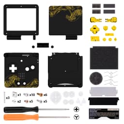 eXtremeRate IPS Ready Upgraded Custom Replacement Housing Shell for Gameboy Advance SP GBA SP for IPS & Standard LCD