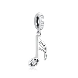 925 Sterling Silver Charms Beads Original Love Music Notes Piano Headphone Charm Fit Brand Bracelets Necklaces Jewelry For Women