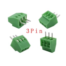 5/10Pcs KF128 2.54mm Pitch PCB Terminal Block Connector 150V 6A 2/3/4/5/6/7/8/9/10/12/14/16Pin Screw Terminal For 26-18AWG Cable