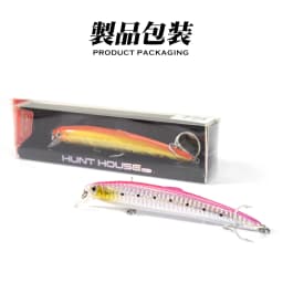 Hunthouse Saruna Minnow Fishing Lure 90&125&147mm Floating Jerkbait Hard Minnow Bait For Seabass Artificial Jerk Baits LW131