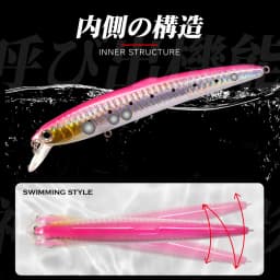 Hunthouse Saruna Minnow Fishing Lure 90&125&147mm Floating Jerkbait Hard Minnow Bait For Seabass Artificial Jerk Baits LW131