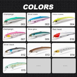 Hunthouse Saruna Minnow Fishing Lure 90&125&147mm Floating Jerkbait Hard Minnow Bait For Seabass Artificial Jerk Baits LW131
