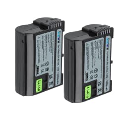 2800mAh EN-EL15C EN-EL15 Battery for Nikon Z5, Z6, Z6 II, Z7, Z7II D7000 D7100 D7200, D850 D750 D7500 D810 D500 D800