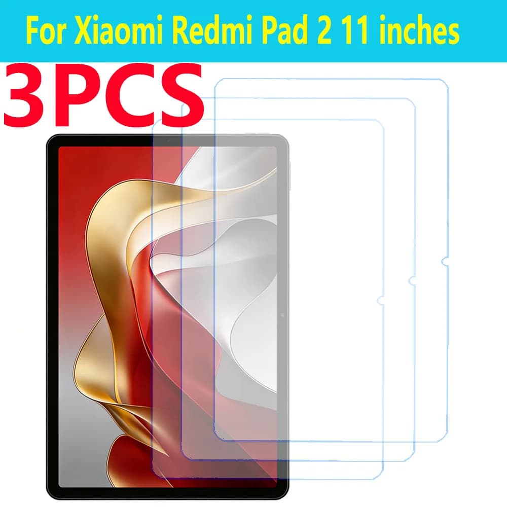 For Xiaomi Redmi Pad 2 HD Tempered Glass Screen Protector 11 Inch 2025 Tablet Anti Scratch Protective Film